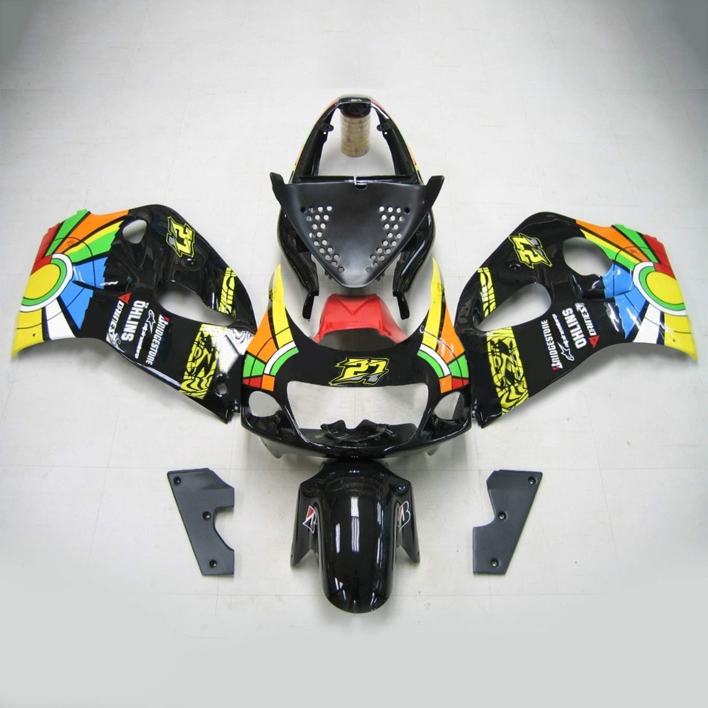 1996-2000 Suzuki GSXR 600/750 Fairing Kit Bodywork Plastic ABS