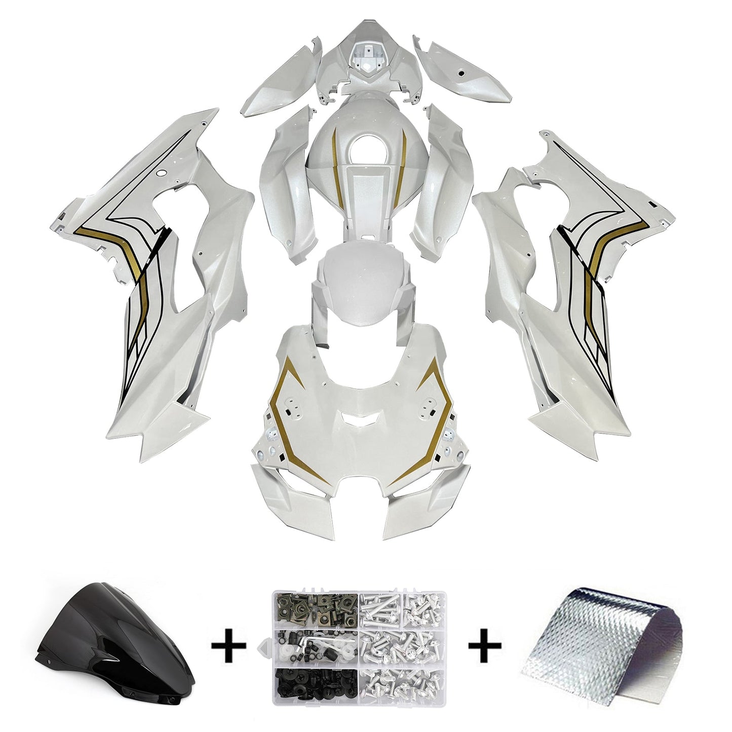 2021-2025 Kawasaki ZX-10R ZX-10RR Fairing Kit Bodywork ABS