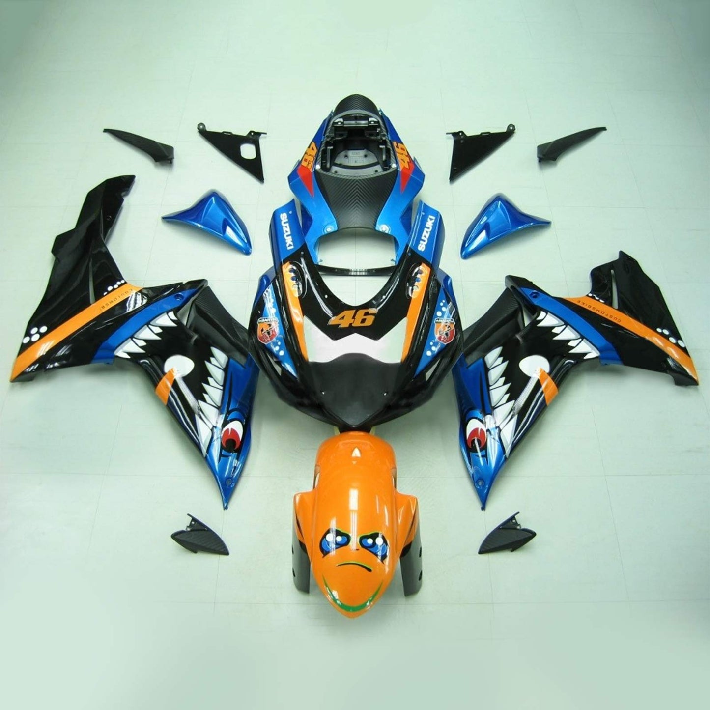 2011-2024 Suzuki GSXR 600/750 K11 Fairing Kit Bodywork Plastic ABS