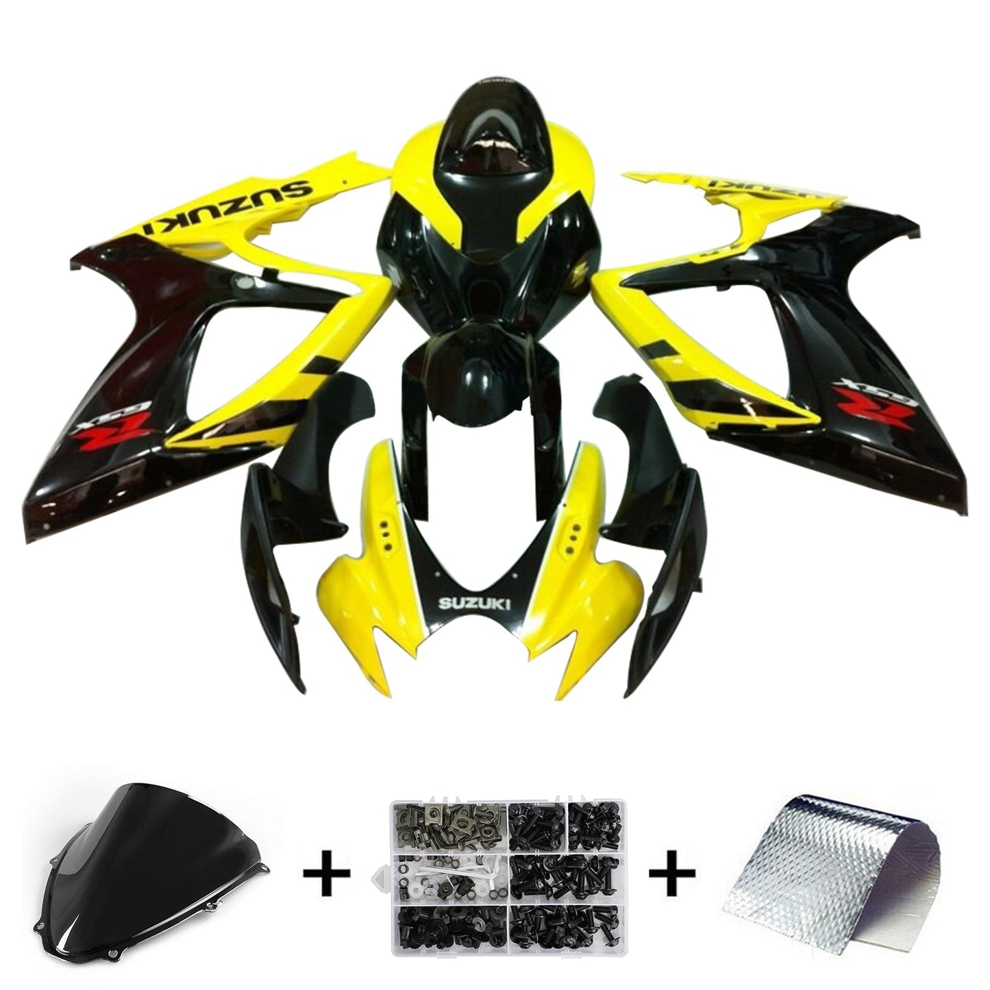 2006-2007 Suzuki GSXR 600/750 K6 Fairing Kit Bodywork Plastic ABS