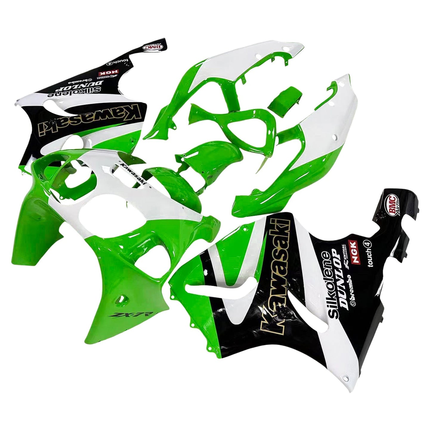 1996-2003 Kawasaki ZX7R Fairing Kit Bodywork Plastic ABS