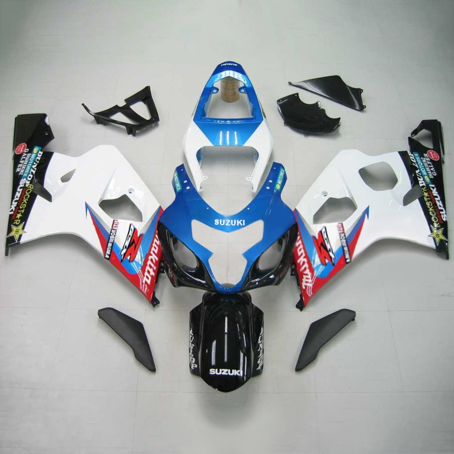 2004-2005 Suzuki GSXR 600/750 Fairing Kit Bodywork Plastic ABS