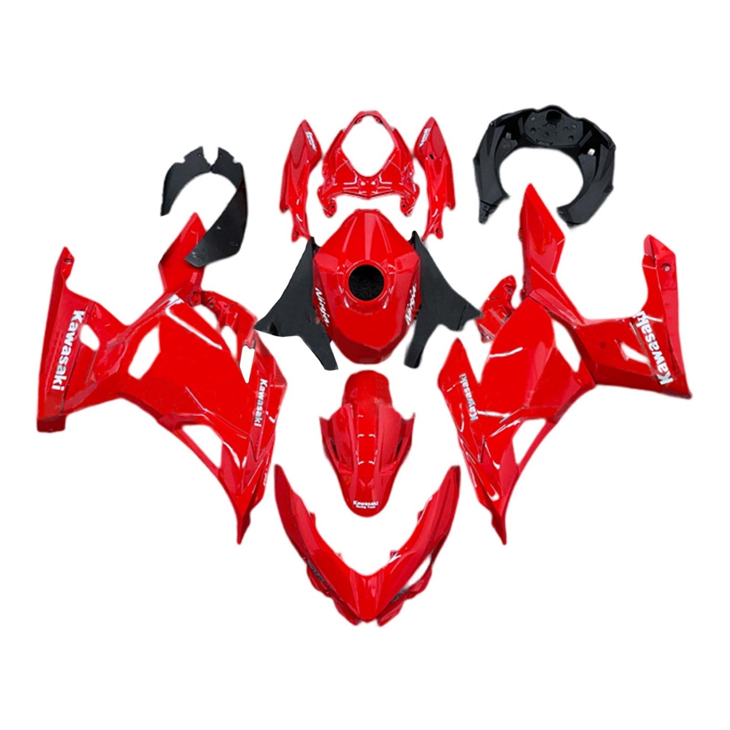 2018-2024 Kawasaki EX400 Ninja400 Fairing Kit Bodywork Plastic ABS