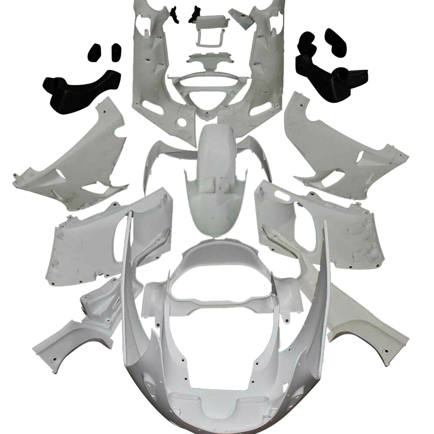 1993-2007 Kawasaki ZZR400/ZZR600 Fairing Injection Unpainted
