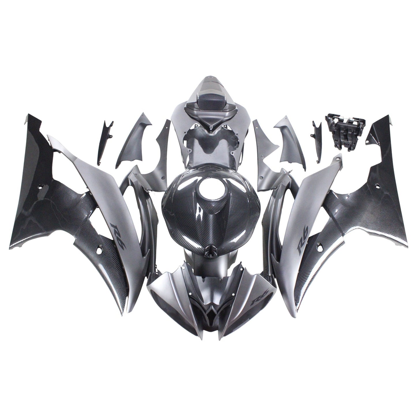 2008-2016 Yamaha YZF 600 R6 Fairing Kit Bodywork Plastic ABS