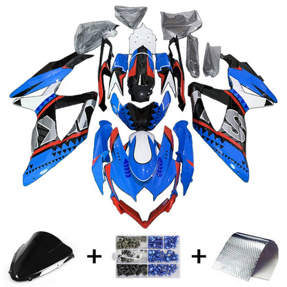 2008-2010 Suzuki GSXR 600/750 K8 Fairing Kit Bodywork Plastic ABS