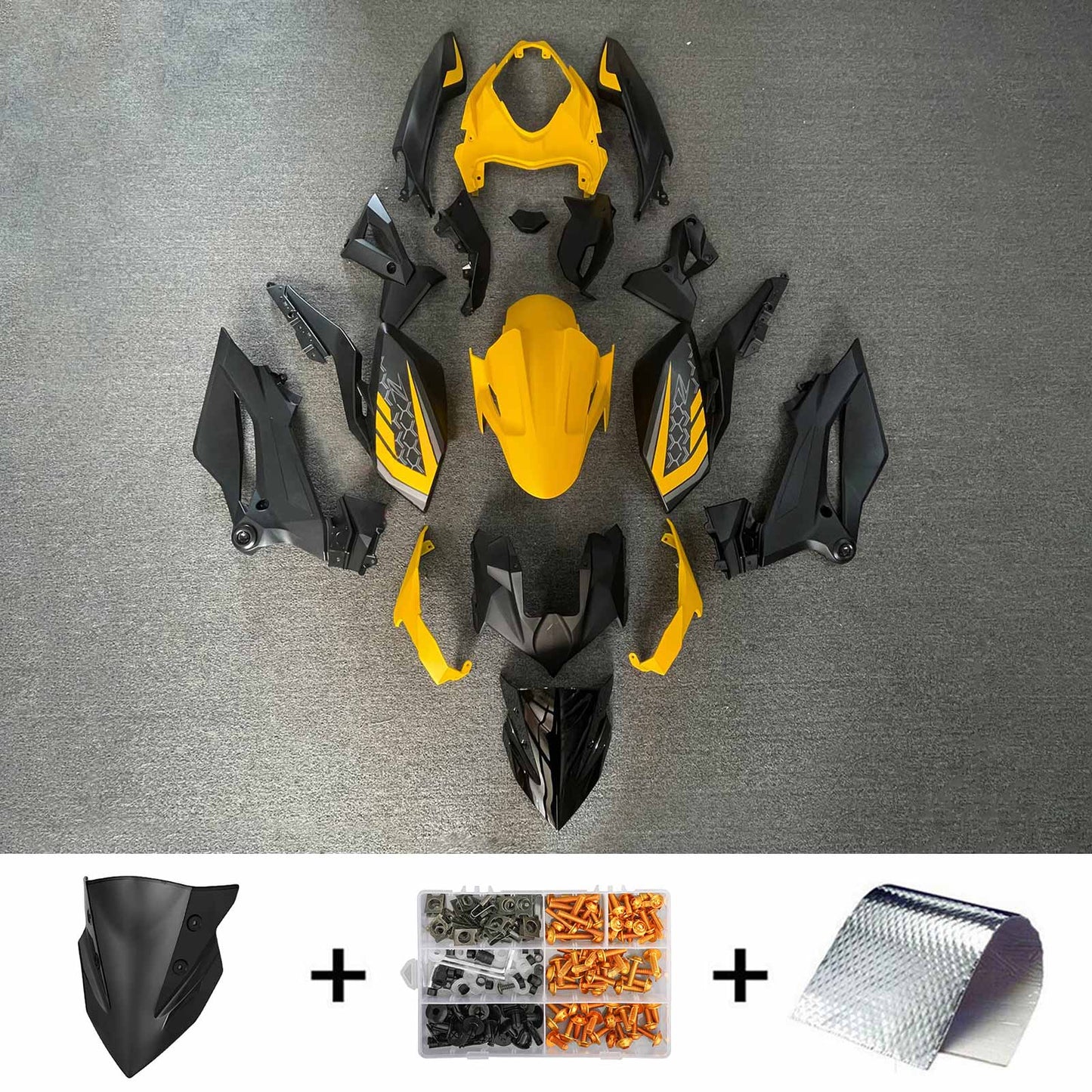 2018-2024 Kawasaki Z400 Fairing Kit Bodywork Plastic ABS