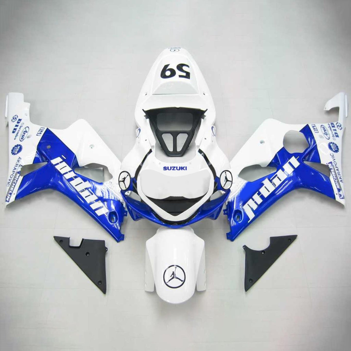 2000-2002 Suzuki GSXR1000 Fairing Kit K1 K2