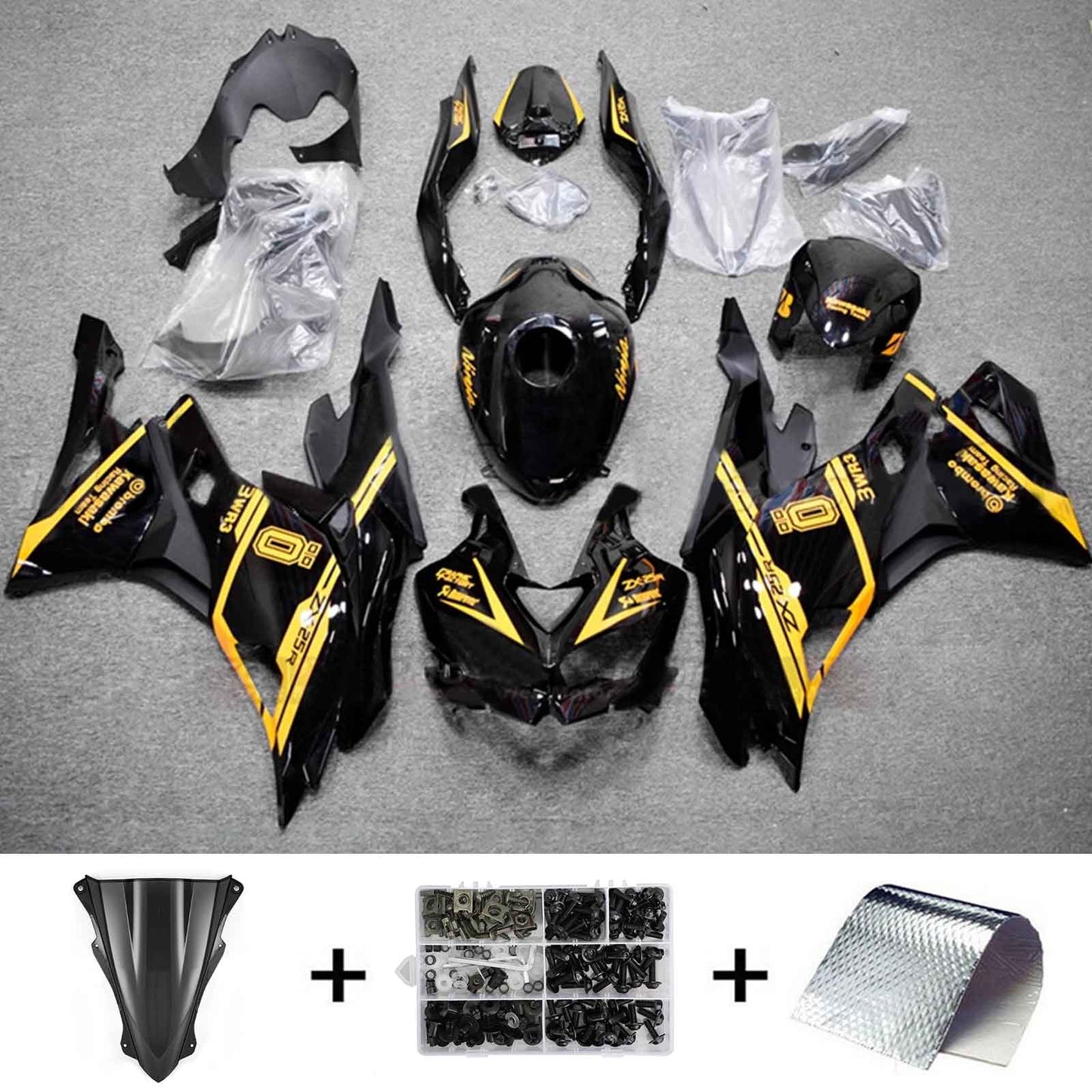 2019-2024 Kawasaki Ninja ZX-25R ZX-4R ZX-4RR Fairing Kit