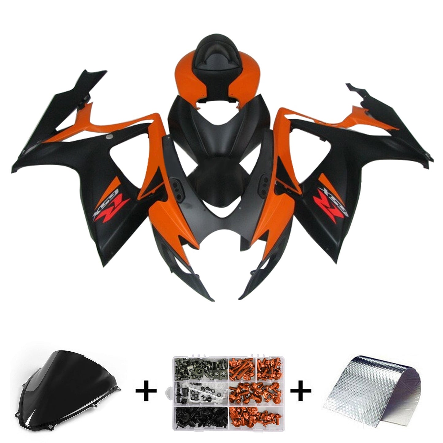 2006-2007 Suzuki GSXR 600/750 K6 Fairing Kit Bodywork Plastic ABS
