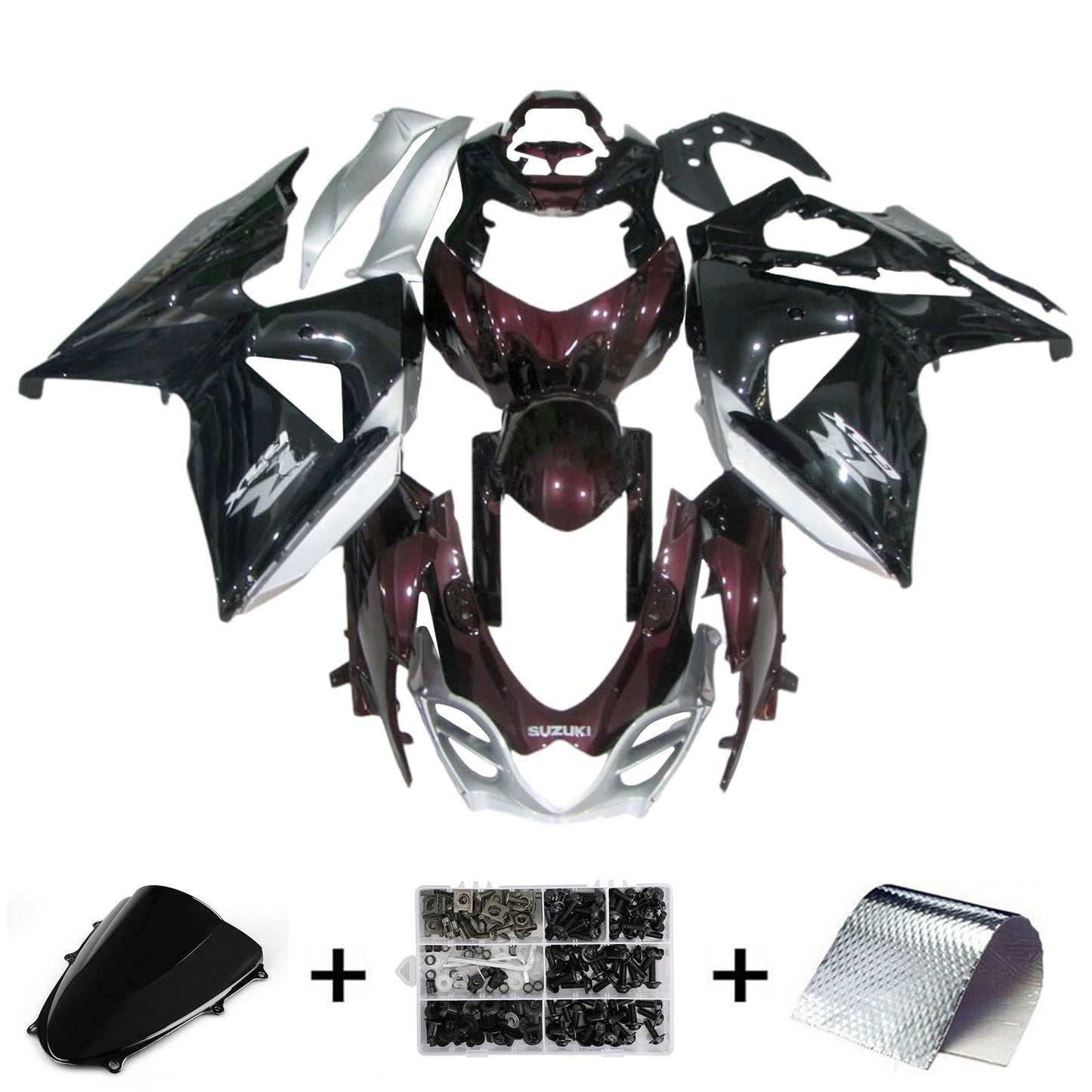 2003-2004 Suzuki GSXR1000 K3 Fairing Kit Bodywork Plastic ABS