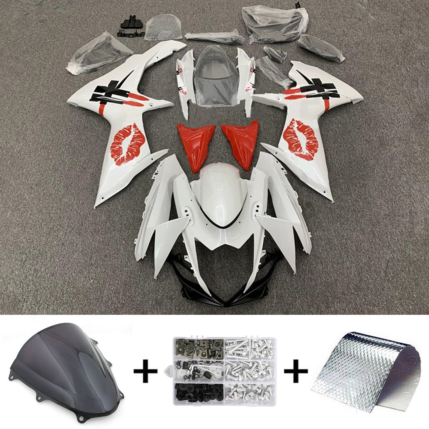 2011-2025 Suzuki GSXR 600/750 K11 Fairing Kit Bodywork Plastic ABS