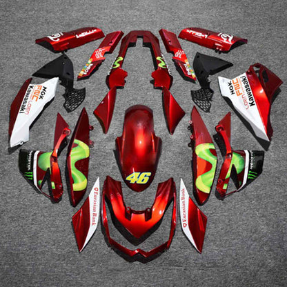 2010-2013 Kawasaki Z1000 Fairing Kit Bodywork Plastic ABS