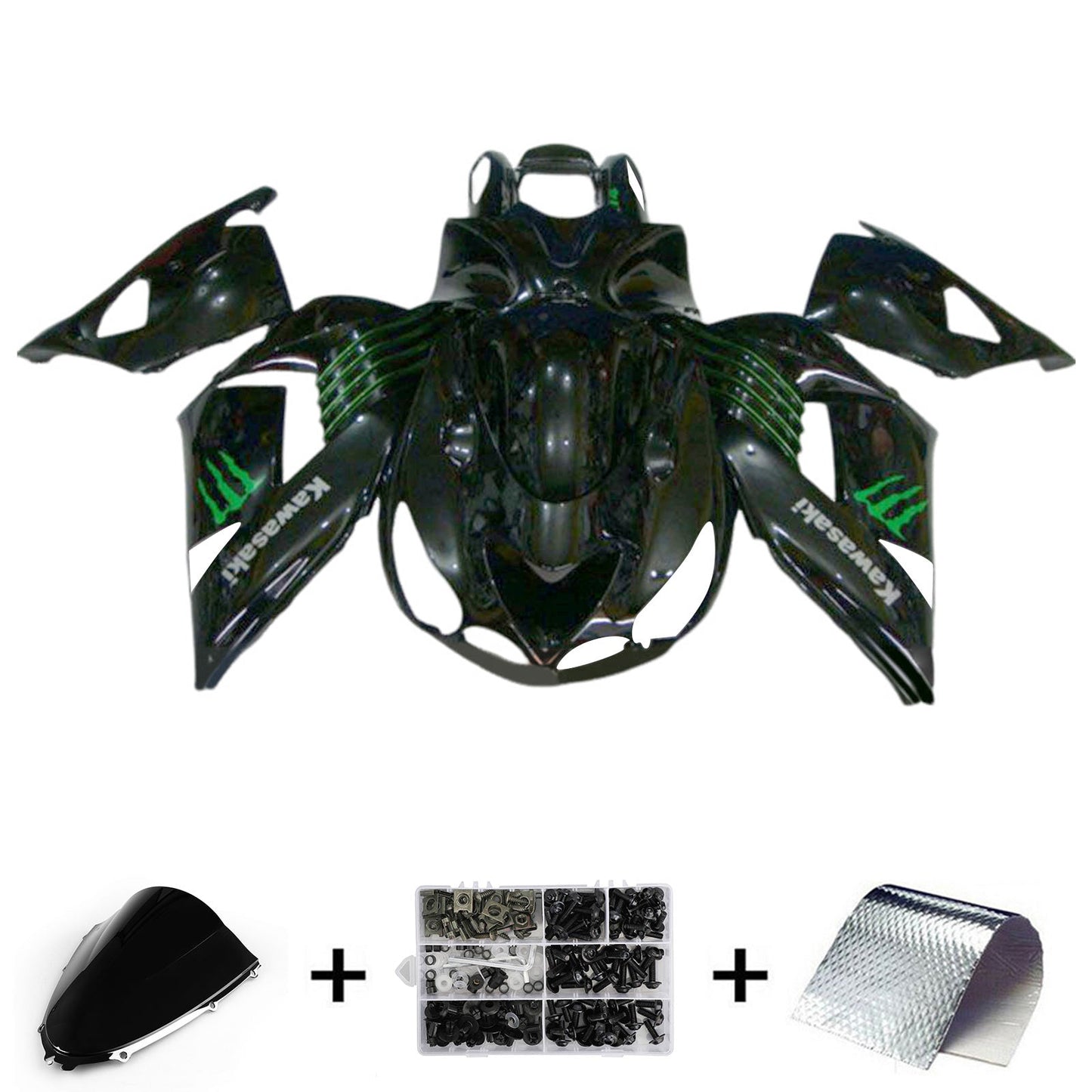 2006-2011 Kawasaki ZX14R ZZR1400 Fairing Kit Bodywork