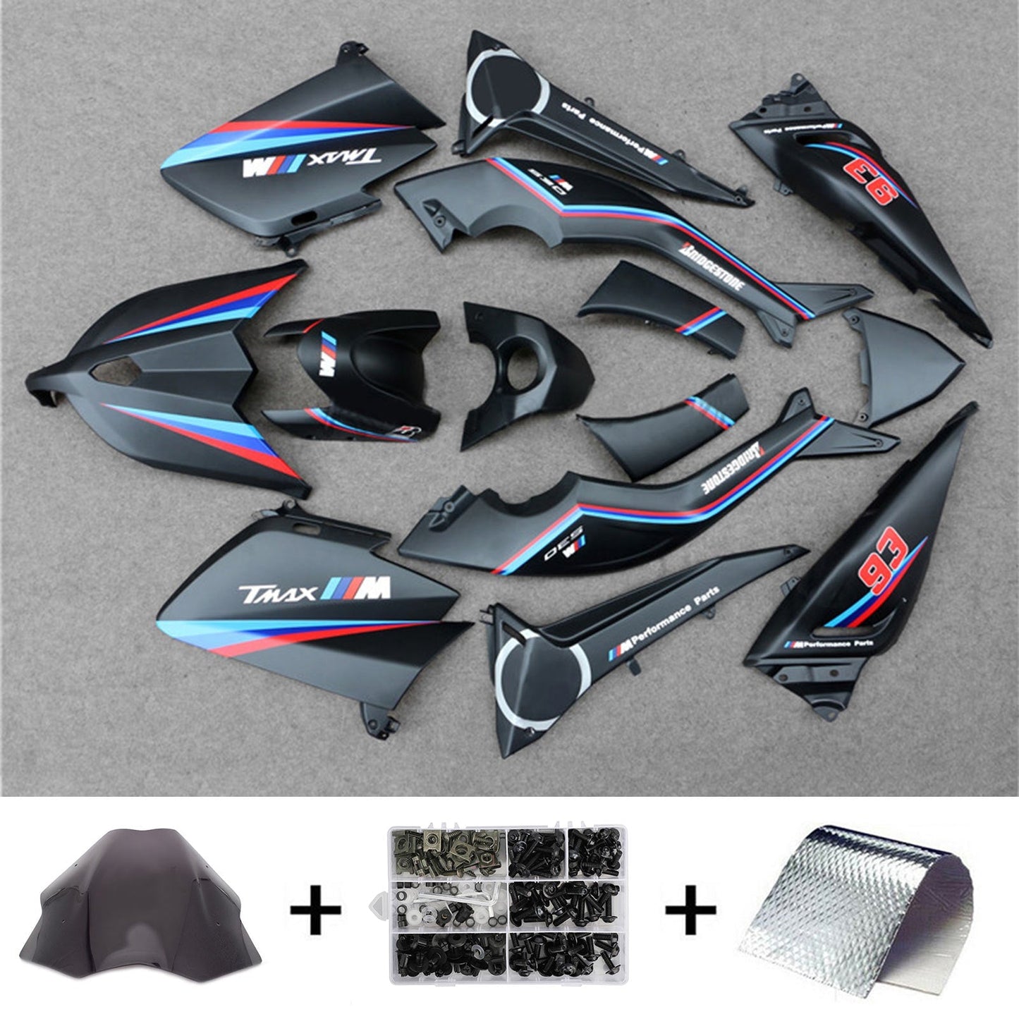 2012-2014 Yamaha T-Max TMAX530 Fairing Kit Bodywork