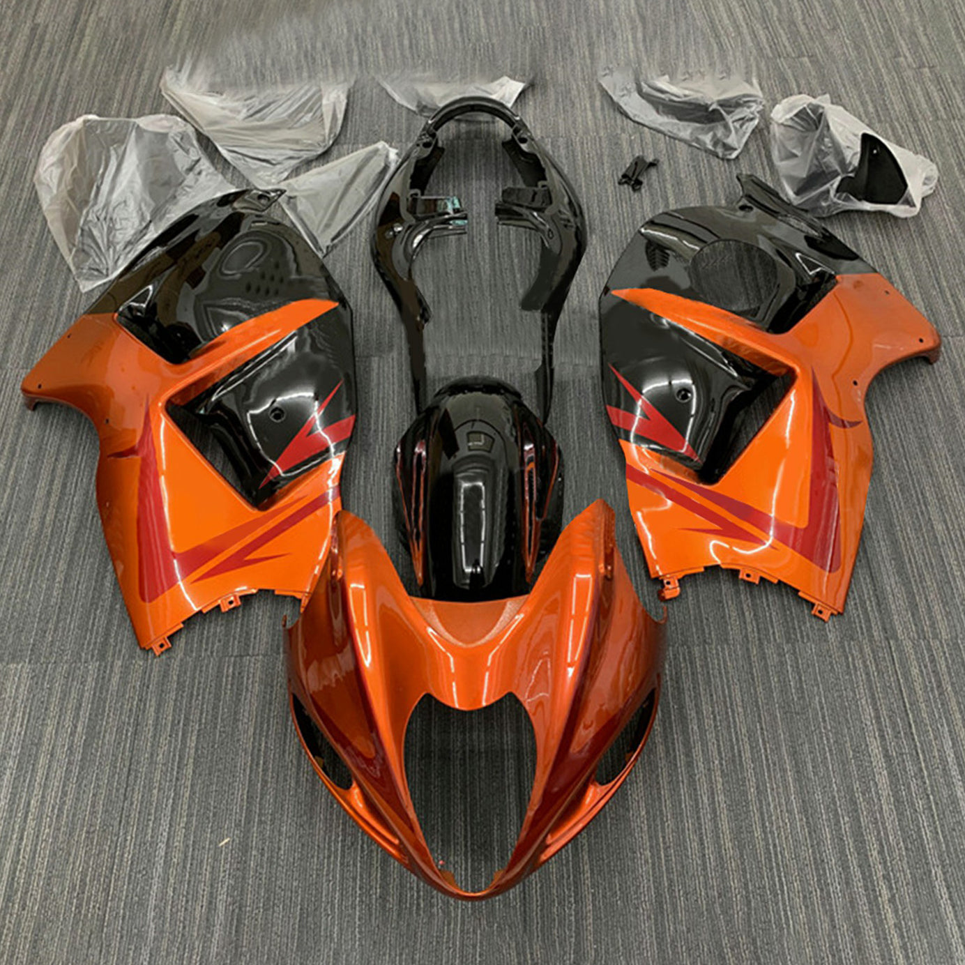 1999-2007 Suzuki Hayabusa GSX1300R Fairing Kit Bodywork Plastic ABS