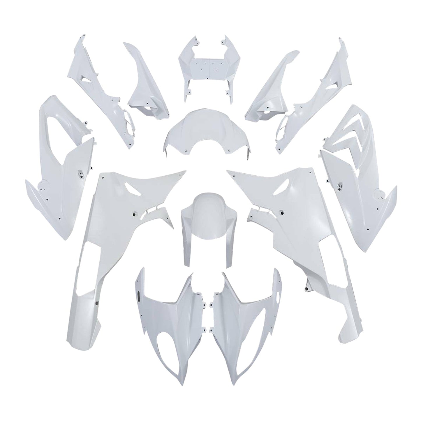 2015-2016 BMW S1000RR Fairing Injection Molding Unpainted
