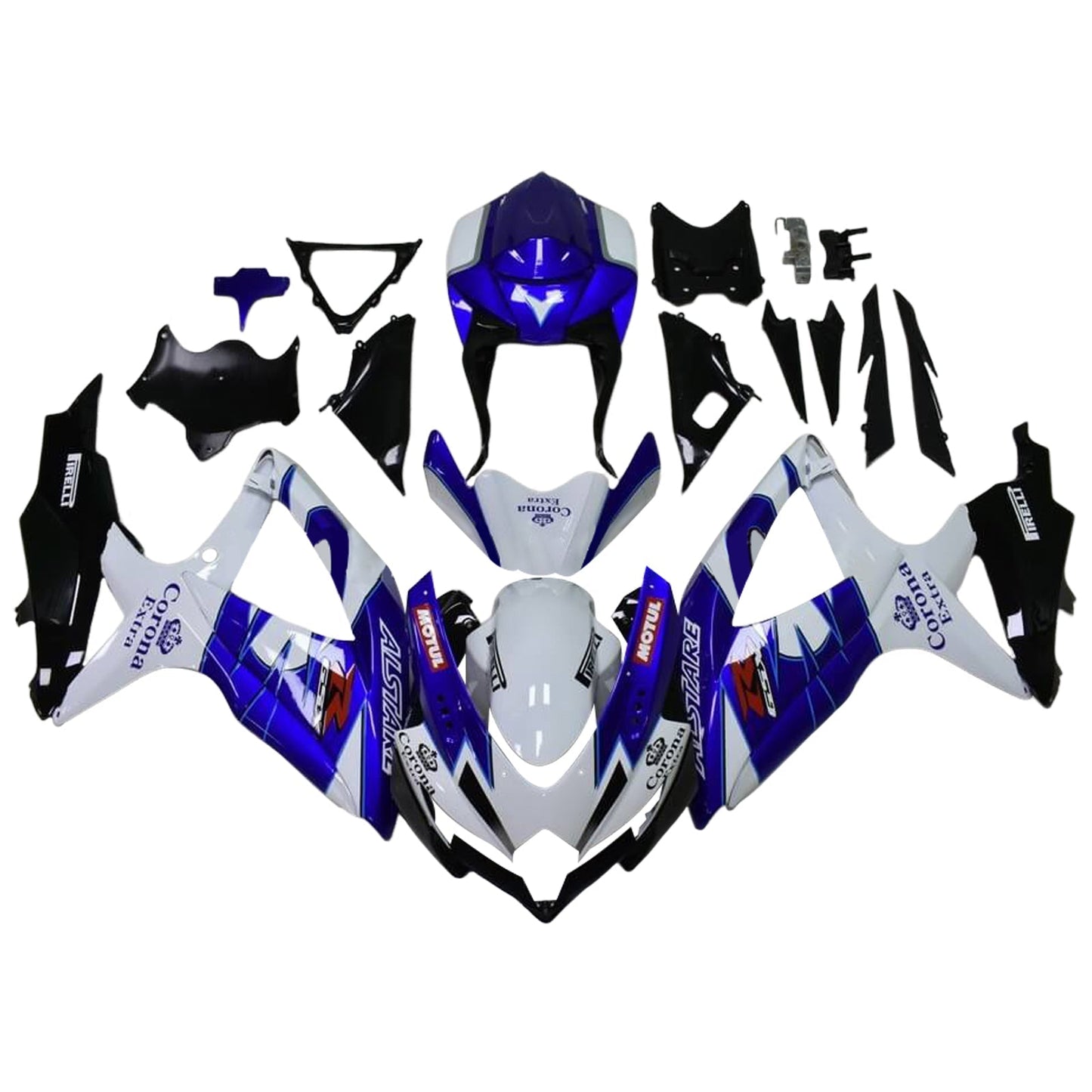 2008-2010 Suzuki GSXR 600/750 K8 Fairing Kit Bodywork Plastic ABS