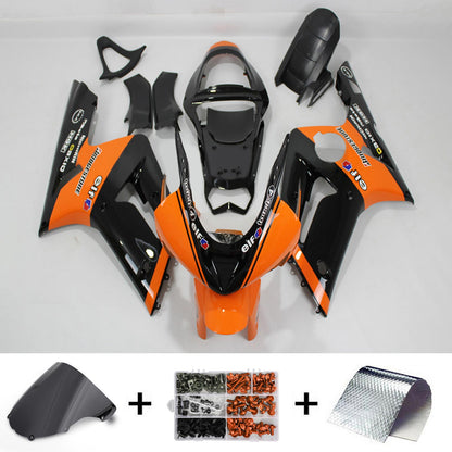 2003-2004 Kawasaki ZX6R 636 Fairing Kit Bodywork Plastic ABS