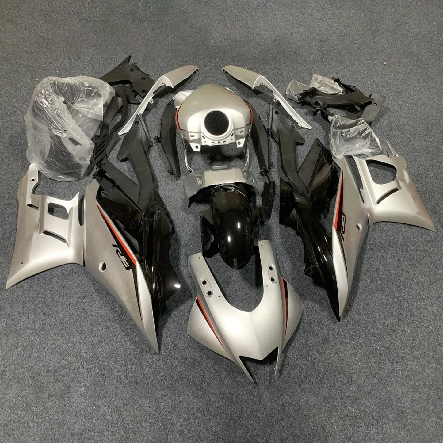2022-2024 Yamaha YZF-R3 R25 Fairing Kit Bodywork Plastic ABS