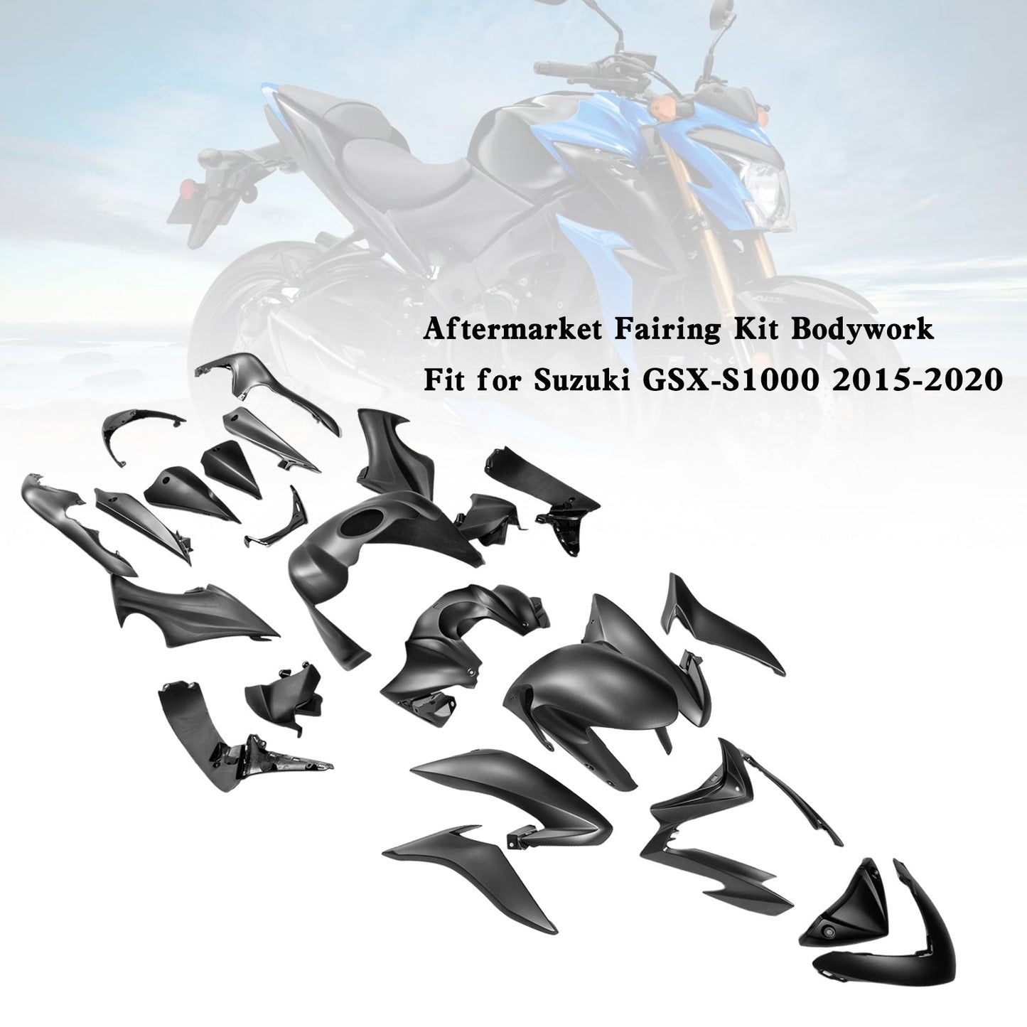 2015-2020 Suzuki GSX-S 1000 Plastic Bodywork Fairing Kit