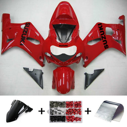 2001-2003 Suzuki GSXR750 Fairing Kit Bodywork Plastic ABS