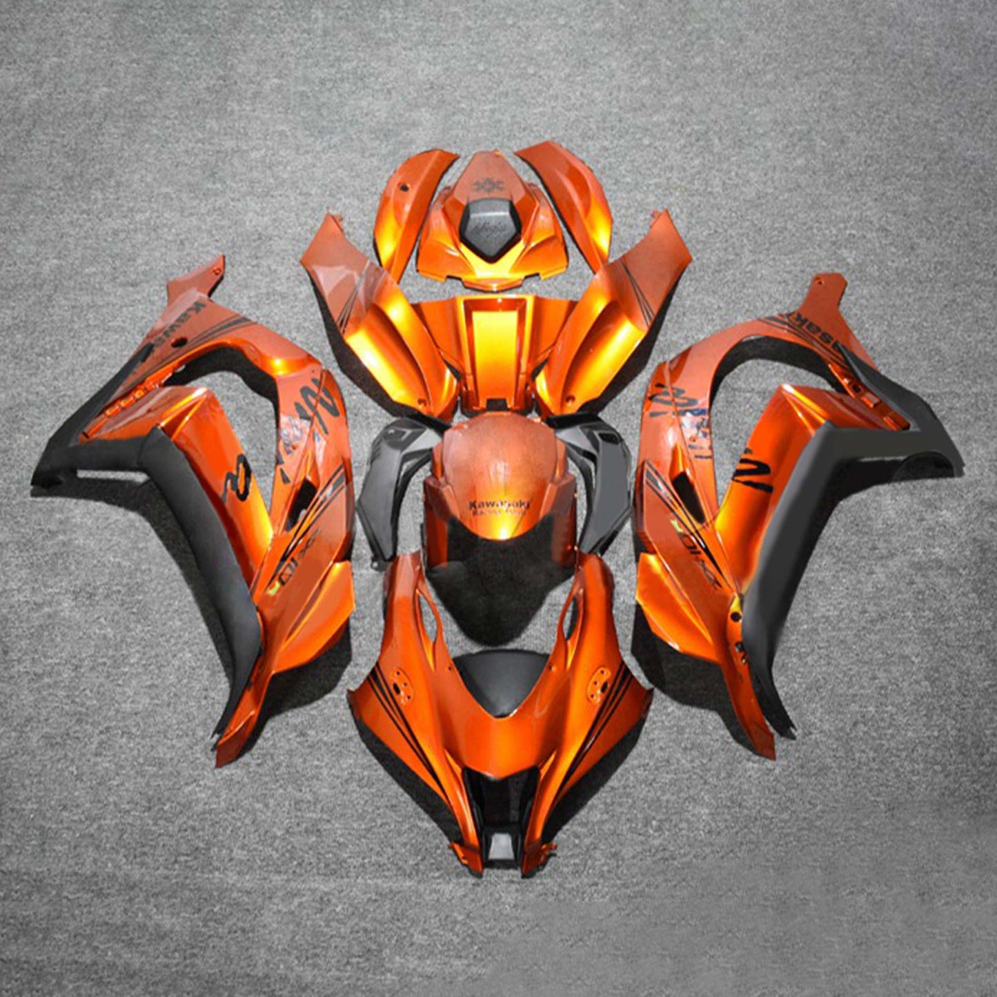 2016-2020 Kawasaki ZX10R Fairing Kit Bodywork Plastic ABS