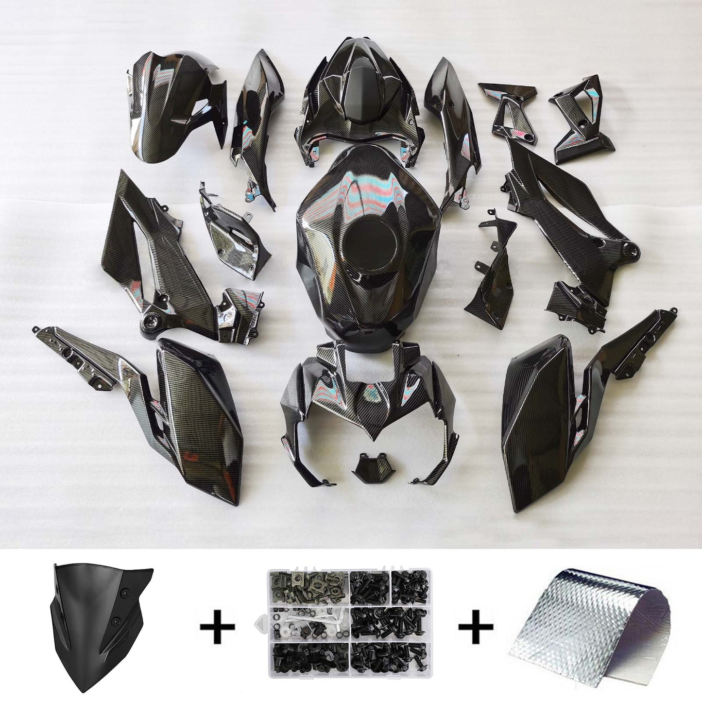 2018-2024 Kawasaki Z400 Fairing Kit Bodywork Plastic ABS