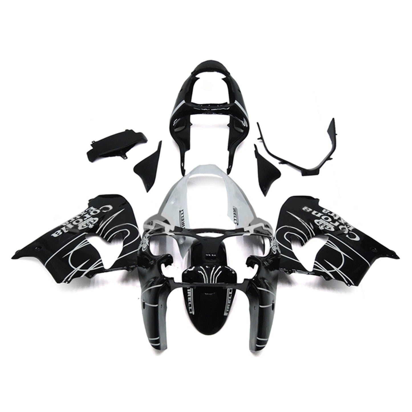 2002-2003 Kawasaki ZX9R Fairing Kit Bodywork Plastic ABS