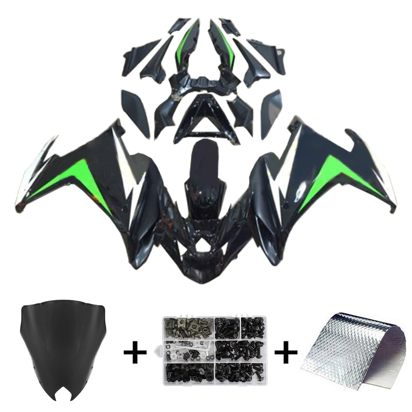 2009-2015 Yamaha FZ6R Fairing Kit Bodywork Plastic ABS
