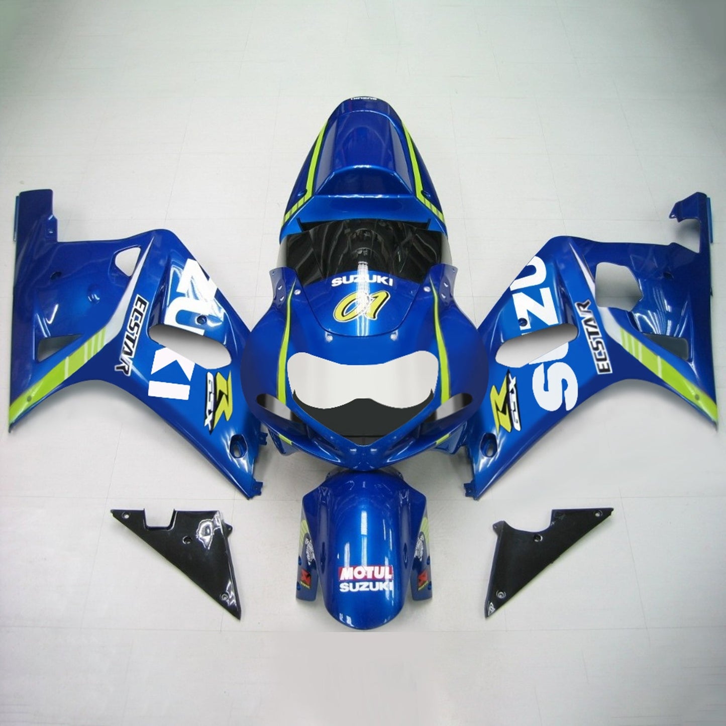 2001-2003 Suzuki GSXR750 Fairing Kit Bodywork Plastic ABS