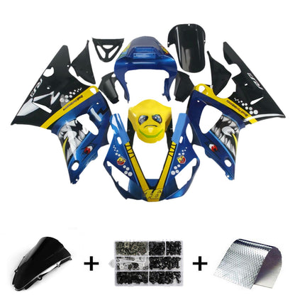 2000-2001  Yamaha YZF 1000 R1 Fairing Kit Bodywork Plastic ABS