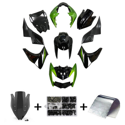 2007-2009 Kawasaki Z1000 Fairing Kit Bodywork Plastic ABS
