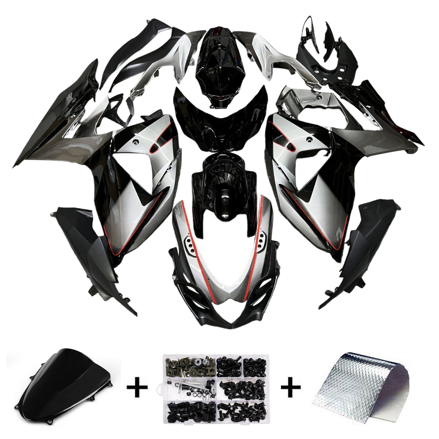 2009-2016 Injection Fairing Kit Bodywork Plastic ABS For Suzuki GSXR1000 K9