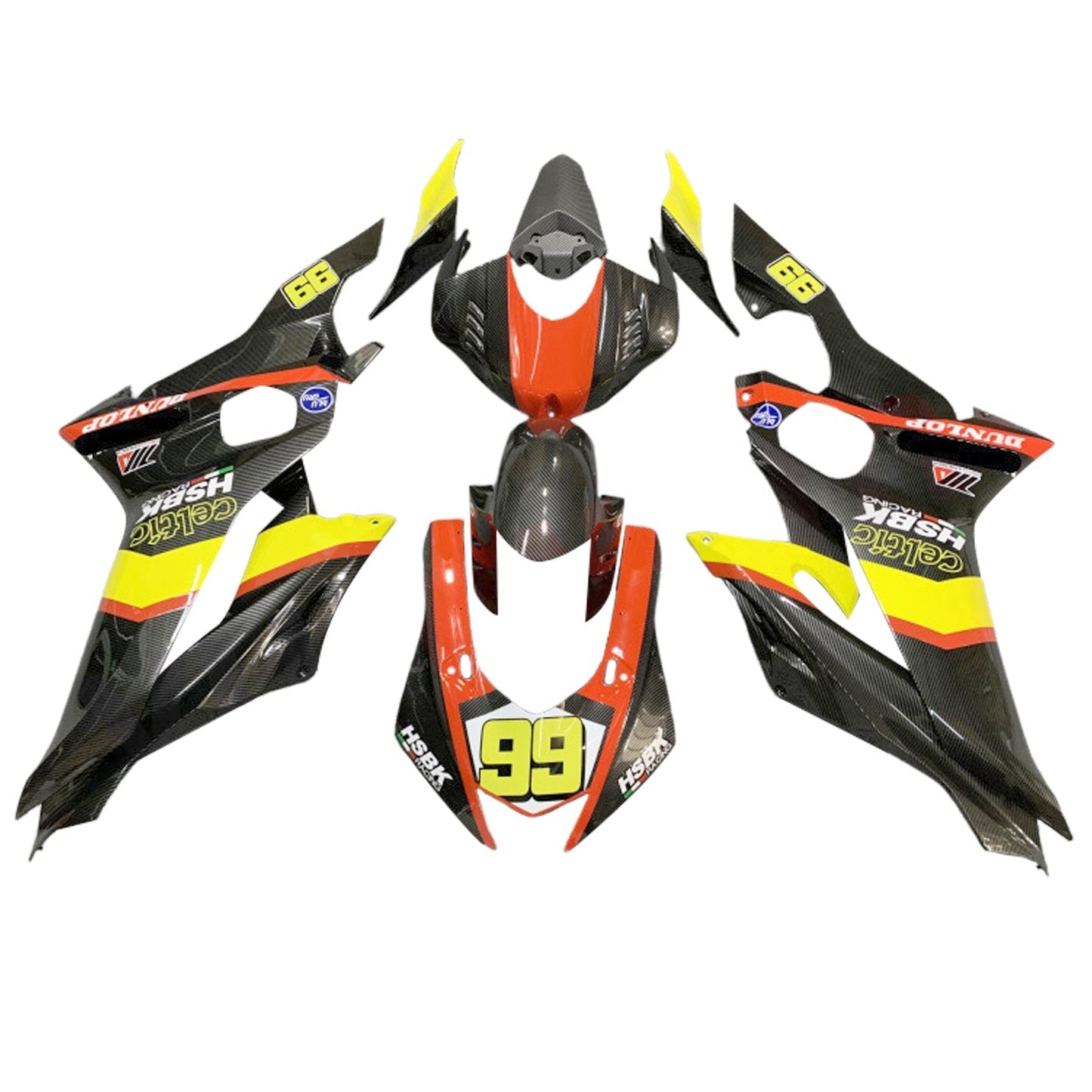 2017-2023 Yamaha YZF-R6 Fairing Kit Bodywork Plastic ABS