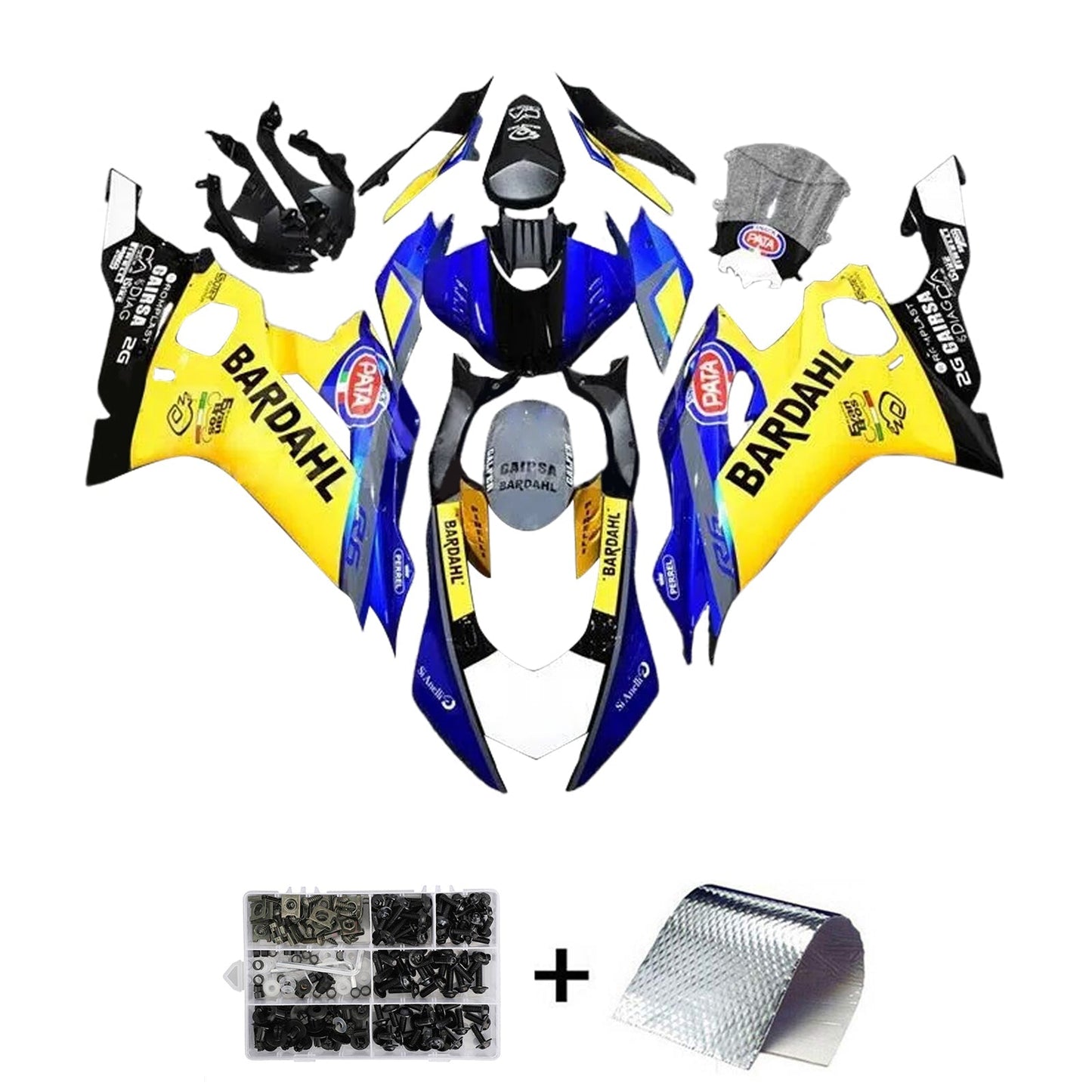 2017-2023 Yamaha YZF-R6 Fairing Kit Bodywork Plastic ABS