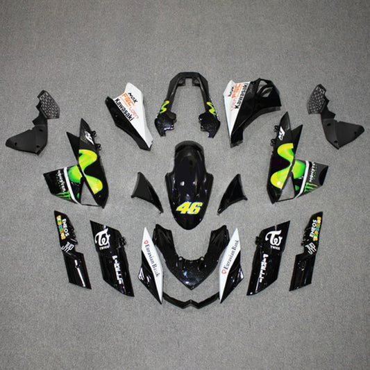 2010-2013 Kawasaki Z1000 Fairing Kit Bodywork Plastic ABS