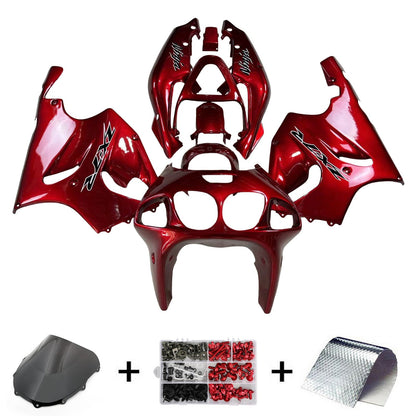1996-2003 Kawasaki ZX7R Fairing Kit Bodywork Plastic ABS