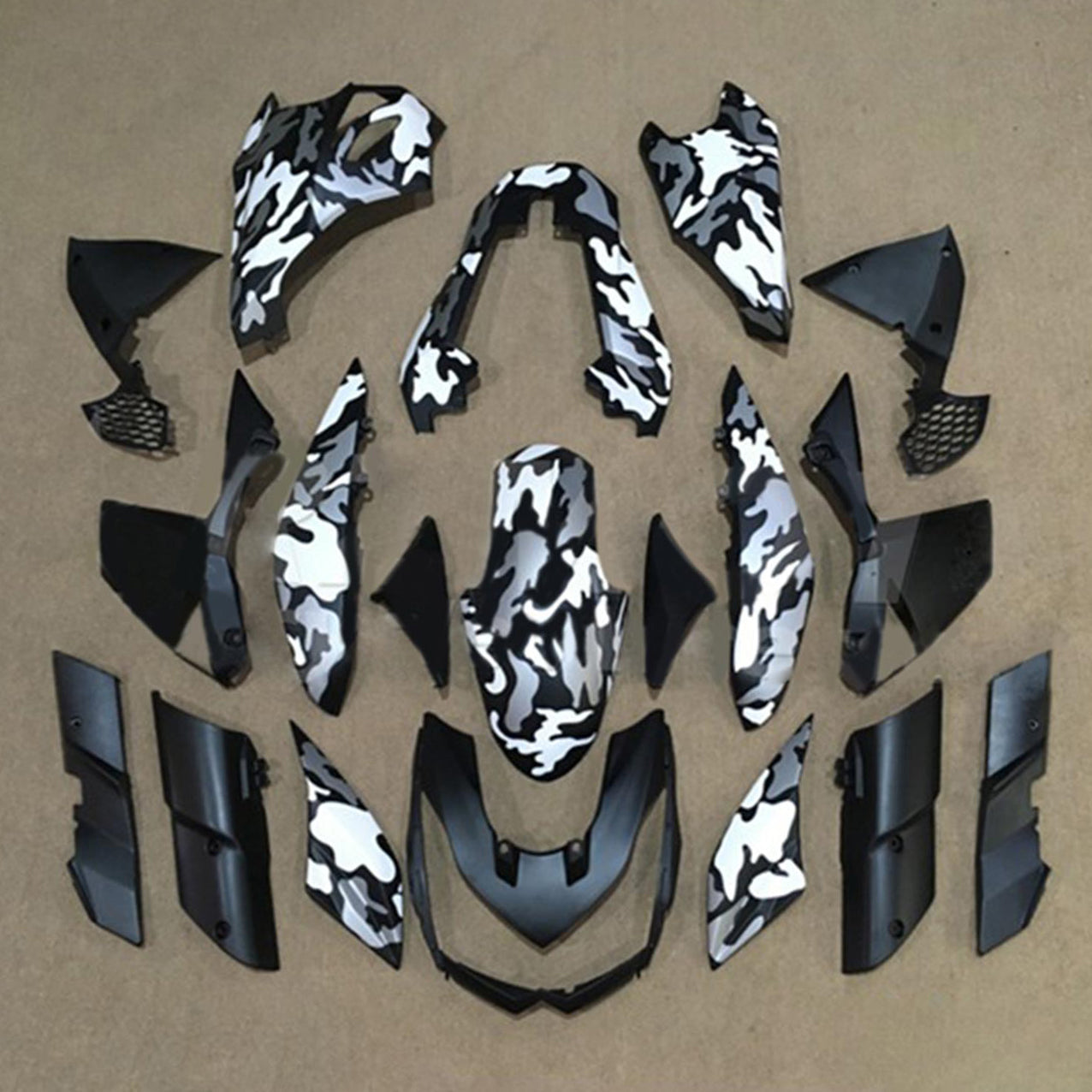 2010-2013 Kawasaki Z1000 Fairing Kit Bodywork Plastic ABS