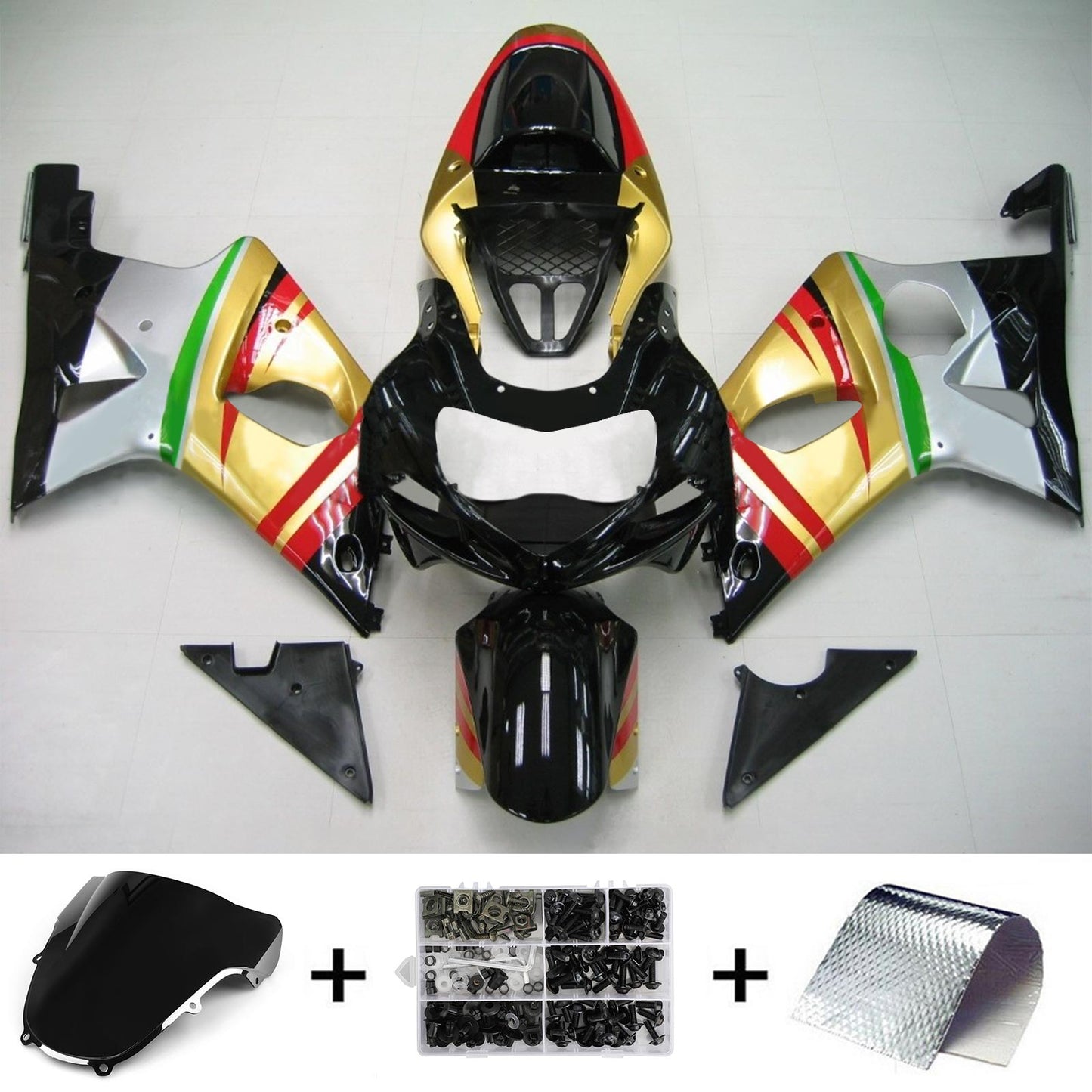 2000-2002 Suzuki GSXR1000 Fairing Kit K1 K2