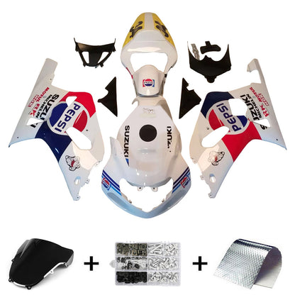 2000-2002 Suzuki GSXR1000 K1 K2 Fairing Kit Bodywork Plastic ABS