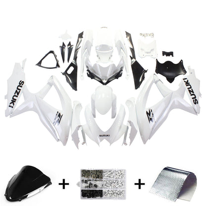 2008-2010 Suzuki GSXR 600/750 K8 Fairing Kit Bodywork Plastic ABS