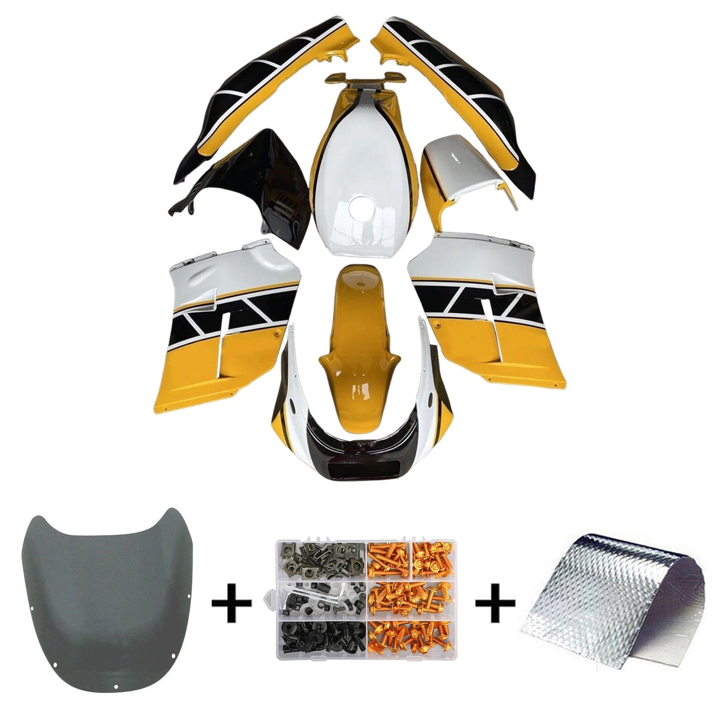 1985-1987 Yamaha RZV500 RD500 Fairing Kit Bodywork