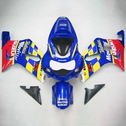 2001-2003 Suzuki GSXR750 Fairing Kit Bodywork Plastic ABS