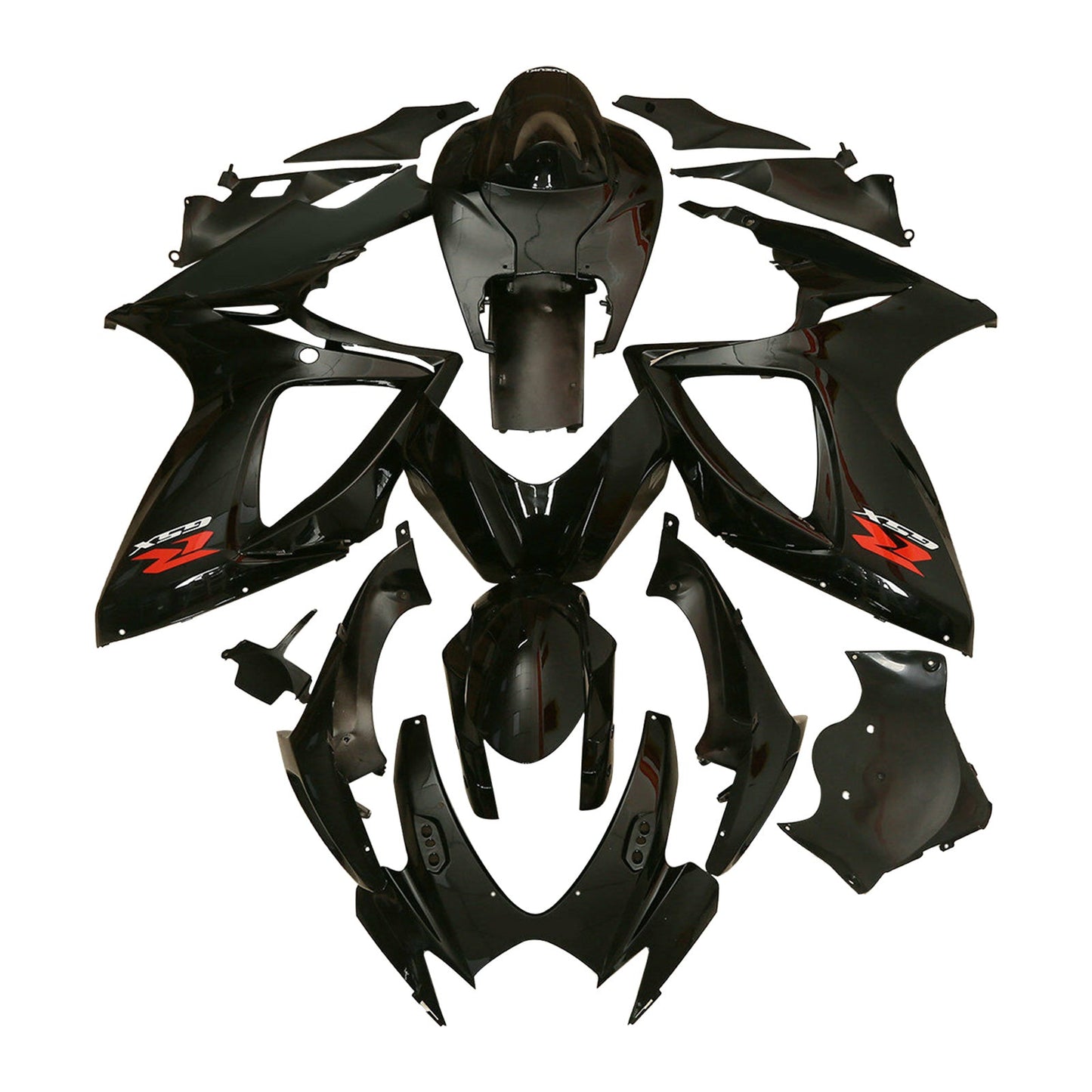 2006-2007 Fairing Kit For SUZUKI GSXR 600 750 06 07 Black Generic