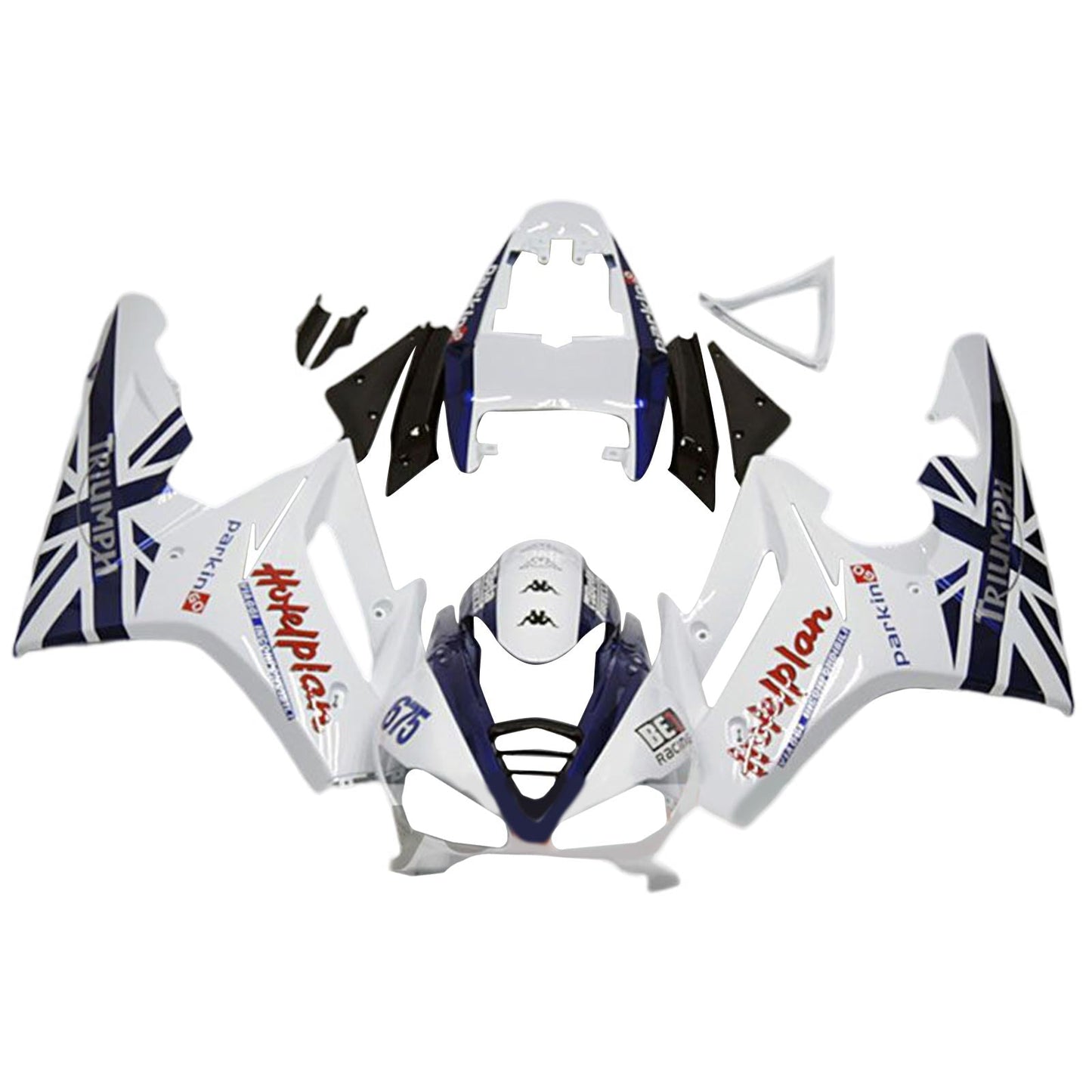 2009-2012  Triumph Daytona 675 Fairing Kit Bodywork Plastic ABS