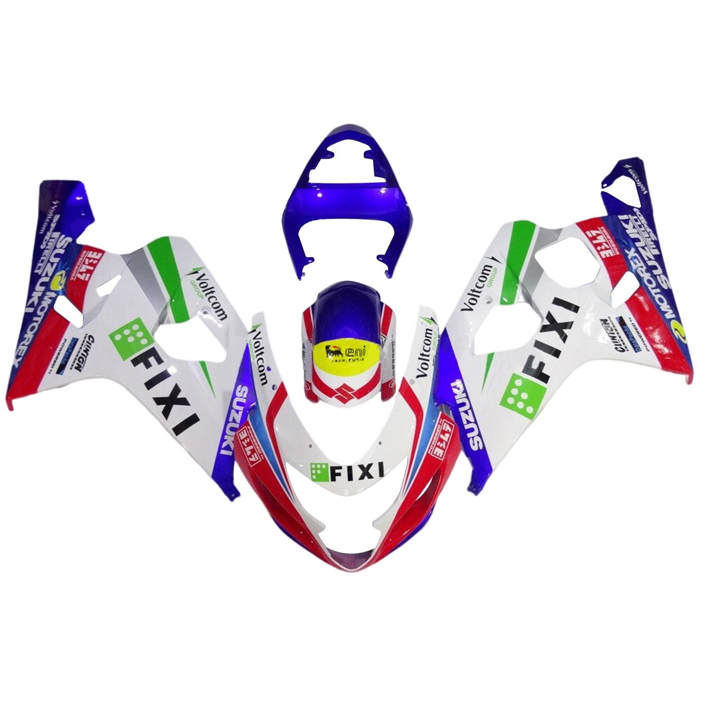 2004-2005 Suzuki GSXR 600/750 K4 Fairing Kit Bodywork Plastic ABS