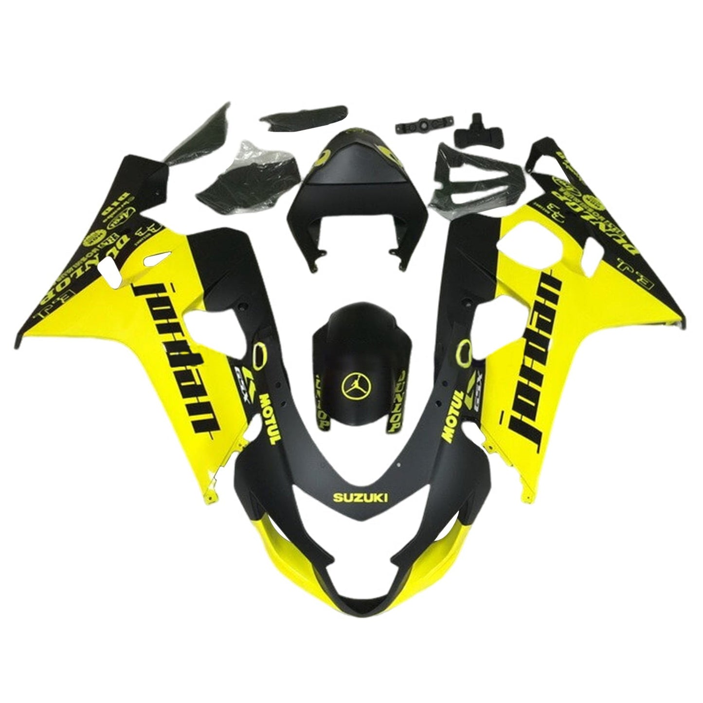 2004-2005 Suzuki GSXR 600/750 K4 Fairing Kit Bodywork Plastic ABS