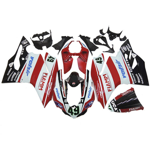 2012-2015 Ducati 1199 899 Fairing Kit Bodywork Plastic ABS