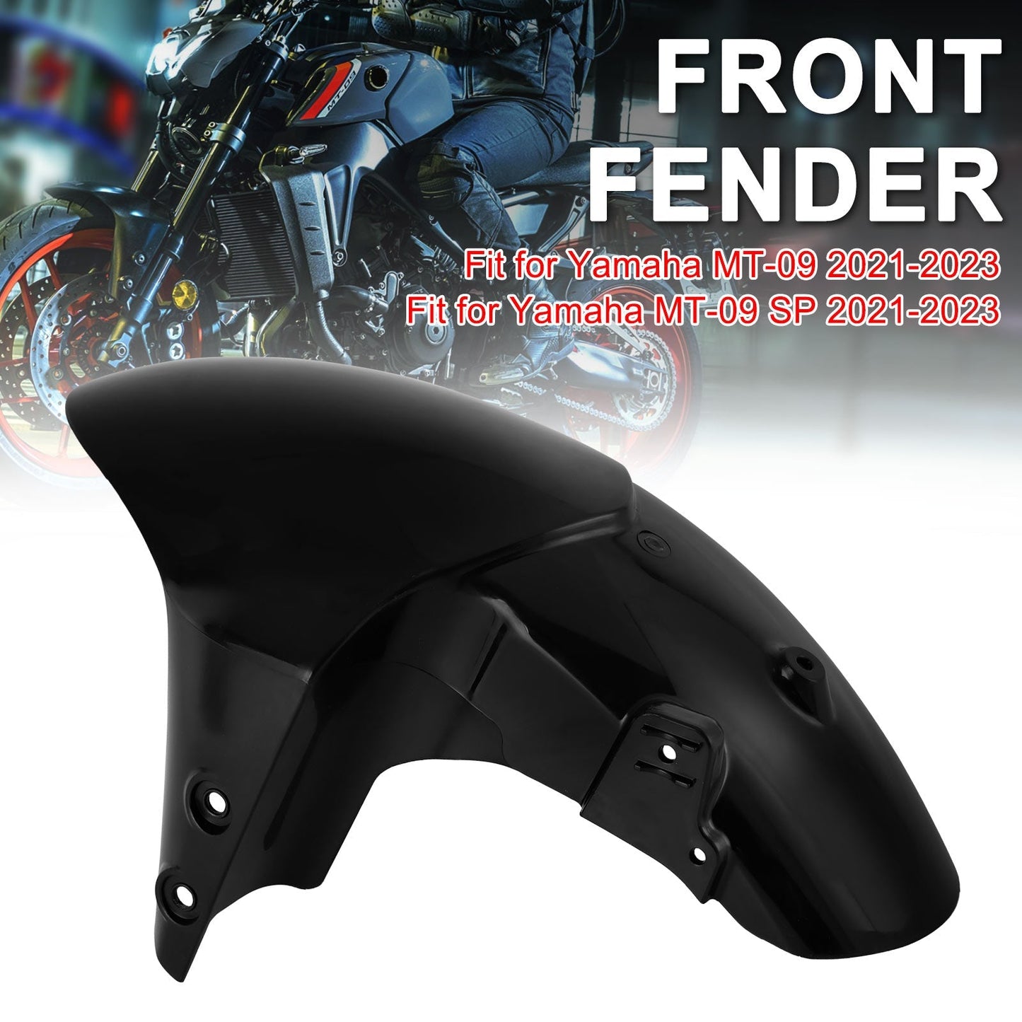 2021-2023 Yamaha MT-09 / MT-09 SP Bodywork Fairing Injection Unpainted